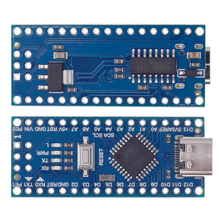 Nano Mega328P V3.0 Board USB-C CH340G