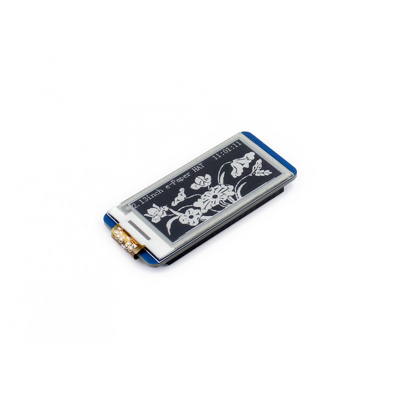 Waveshare 2.13" 250x122 e-Paper Display HAT für Raspberry Pi