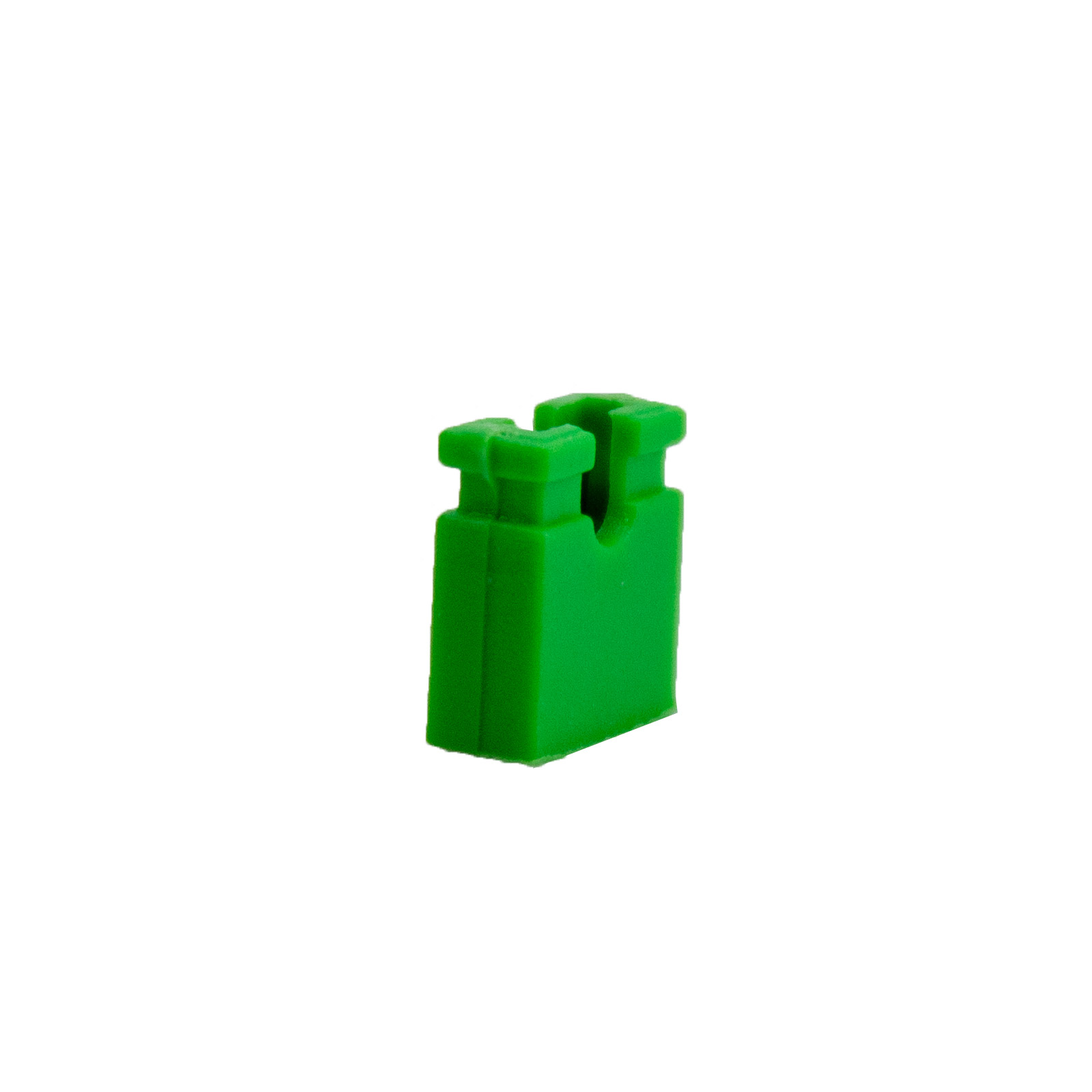 100 Jumper Kurzschlussbrücken 2.54mm grün