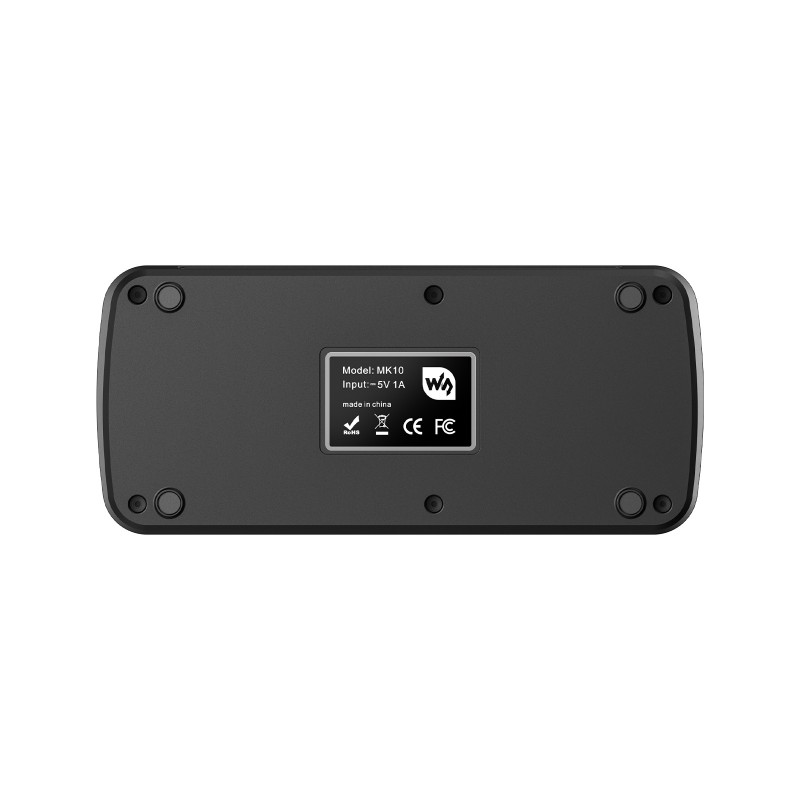 Waveshare MK10 Stream Deck LCD Makro-Controller Schwarz