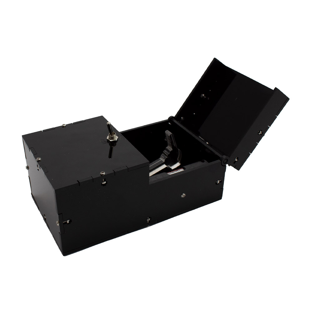 Useless Box Gadget - die nutzlose Box - fertig aufgebaut!