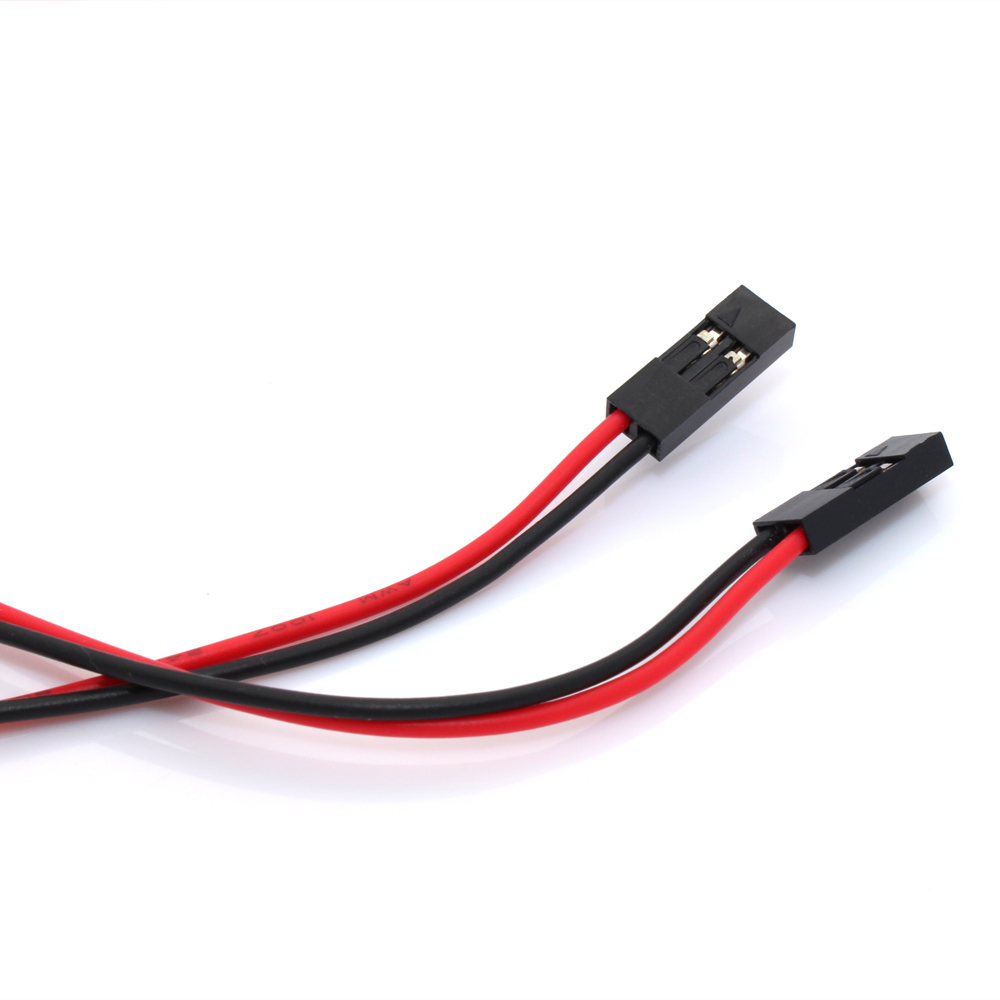 2 Pin Dupont Kabel Buchse-Buchse 20cm