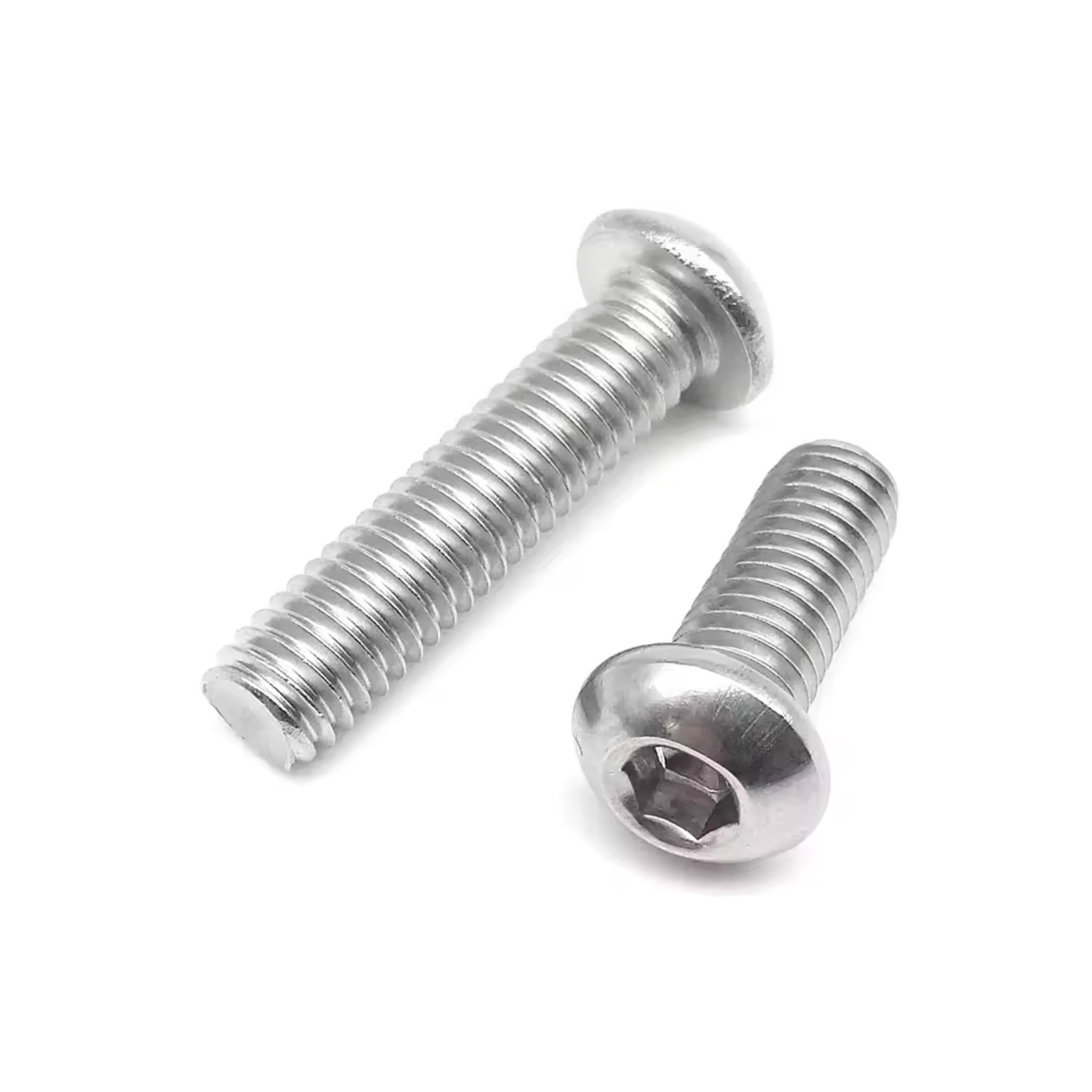 50x M4x35mm Linsenkopfschraube Innensechskant ISO7380 Edelstahl rostfrei