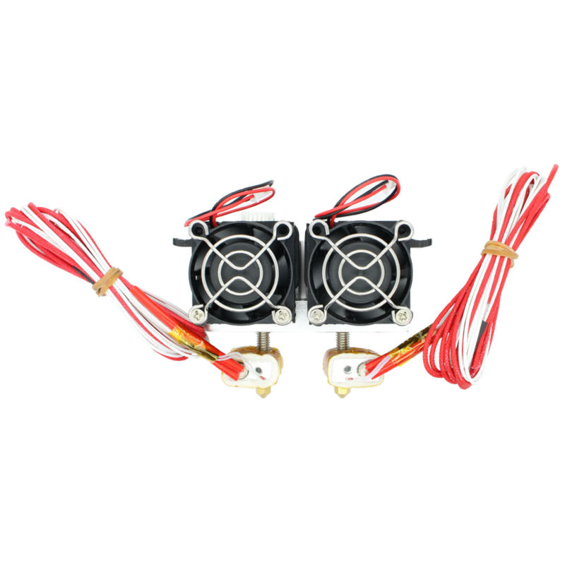 MK8 Dual Extruder mit 0.4mm Düse für 1.75mm Filament