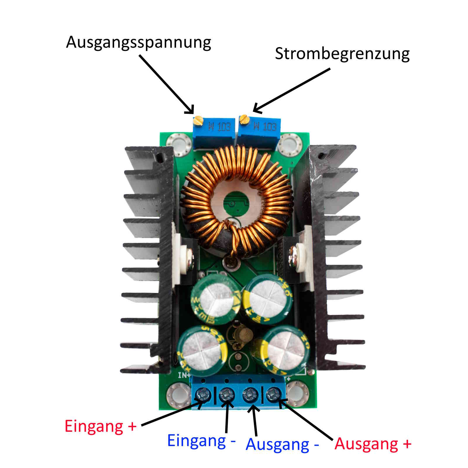 XL4016 Step-Down Spannungswandler Buck Converter 280W