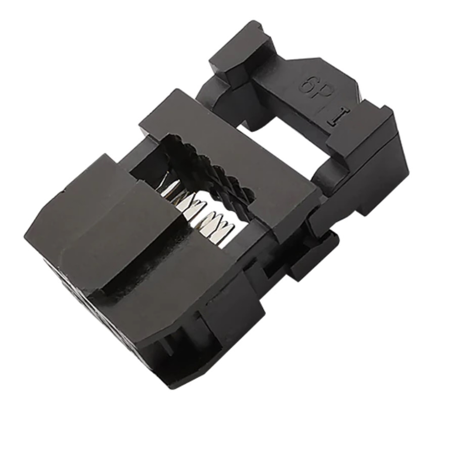 10 Stück IDC Buchse 6-Polig 2x3P 2.54mm