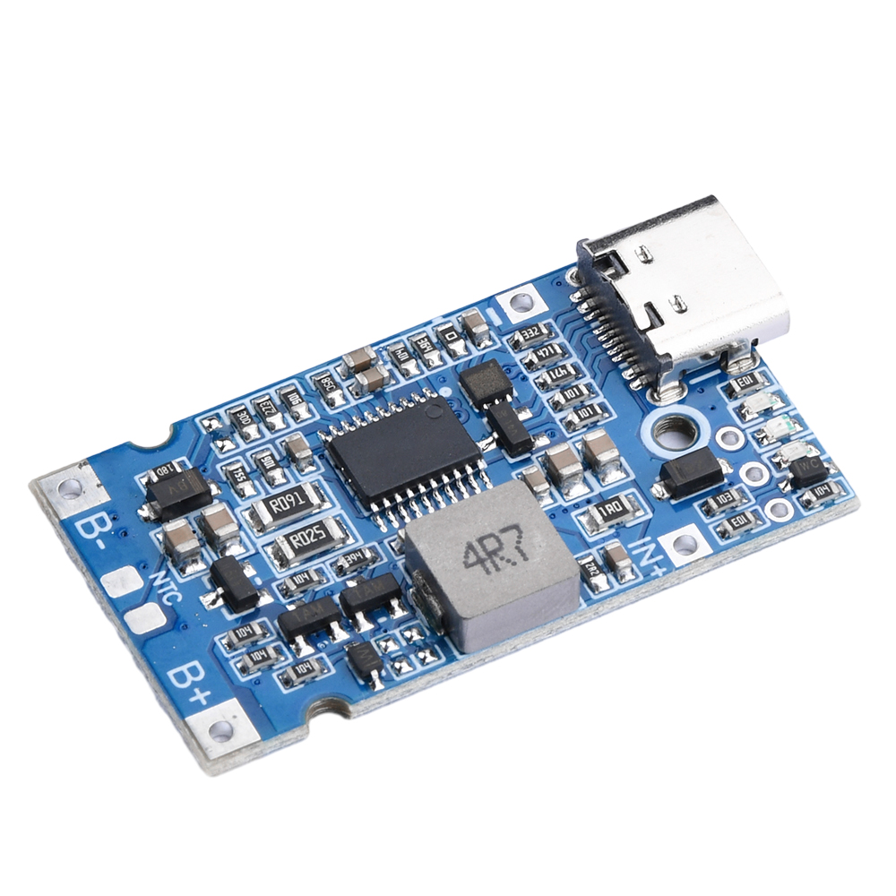 USB-C BMS Li-on Batterie Lademodul 3S 4.5V-15V 18W 3A