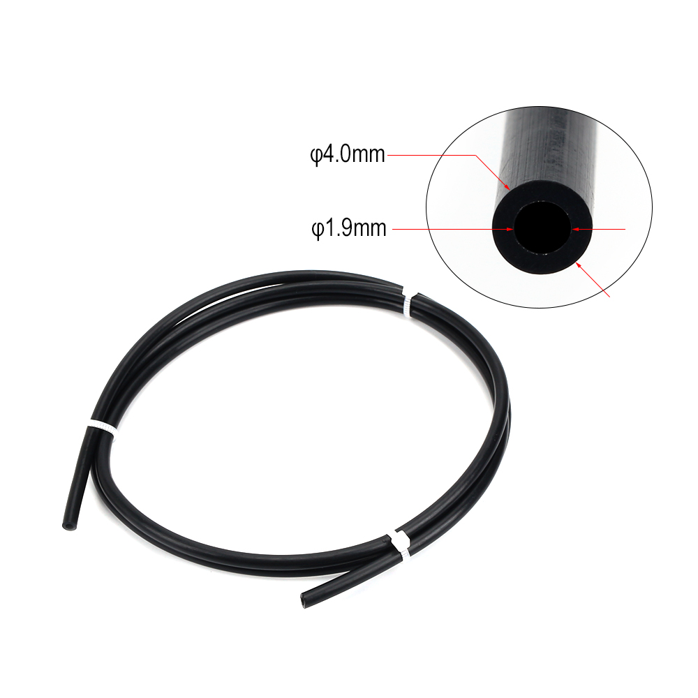 1 Meter PTFE Schlauch 4x1.9mm (Schwarz) für 1.75mm Filament