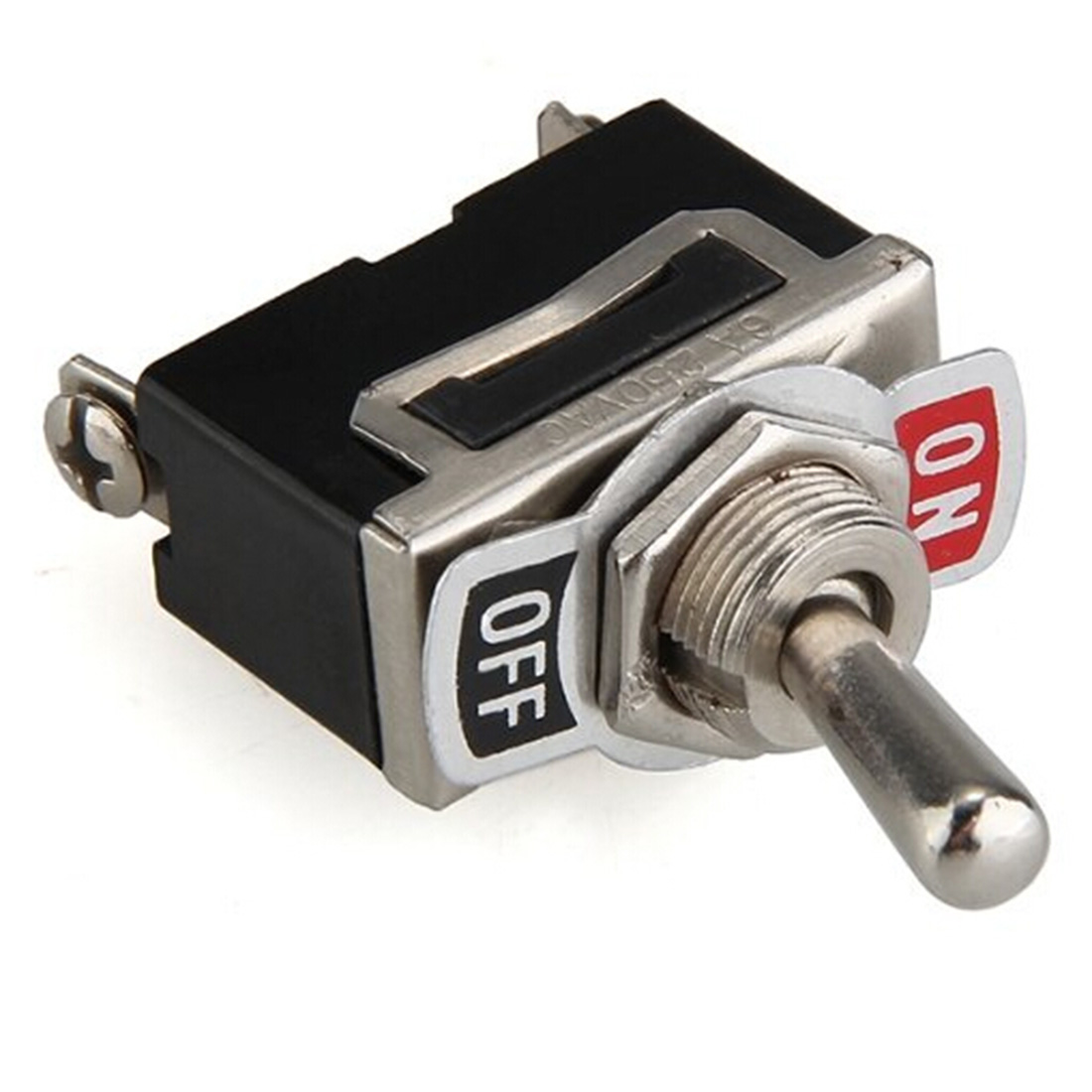 Kippschalter Ein/Aus im coolen Retro-Look 12V 250VAC 6A für DIY-Elektronik Arduino