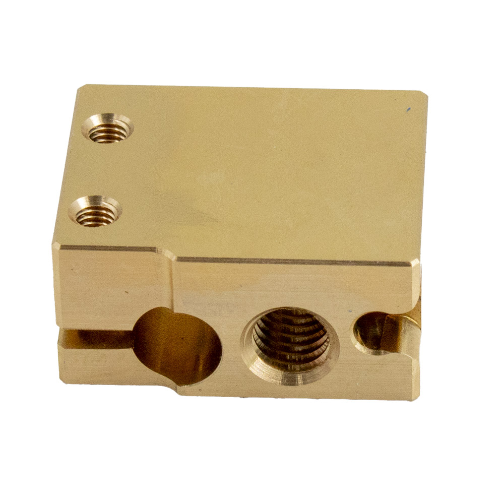 High Flow Heizblock PT100 Volcano kompatibel Plated Copper