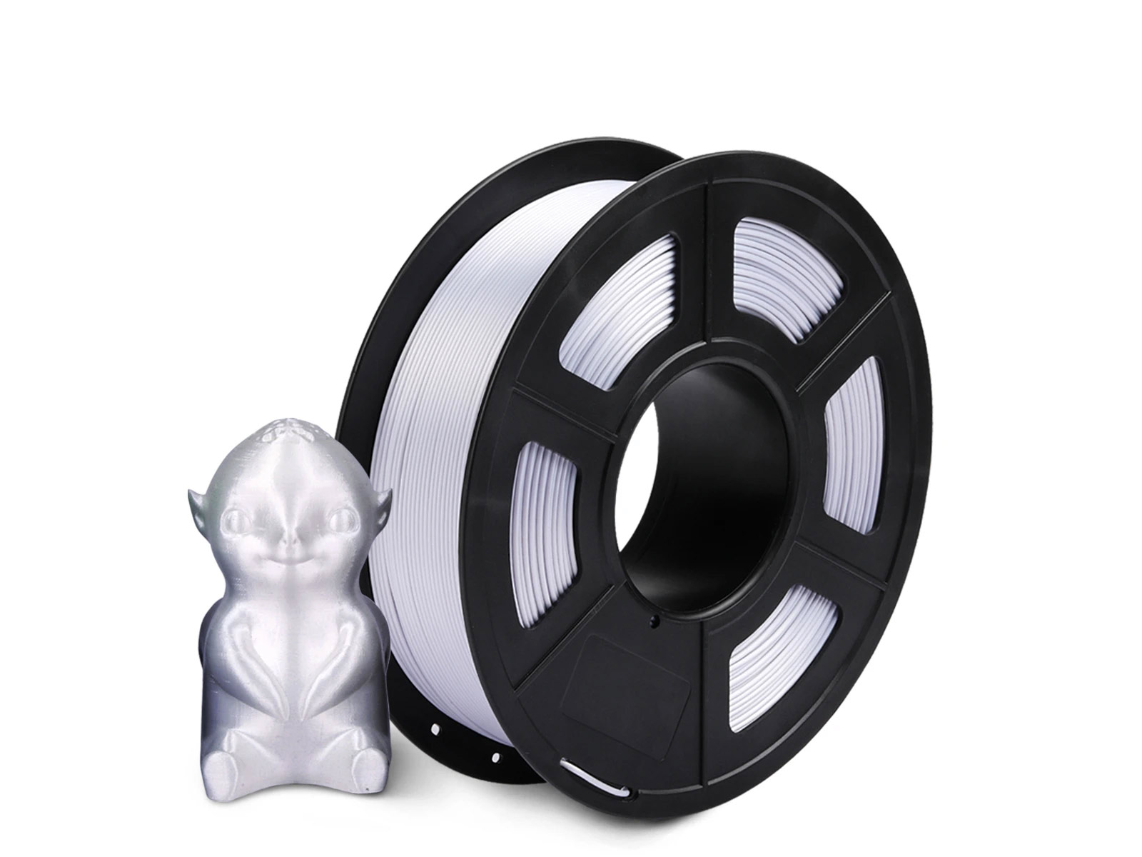 yourDroid BioSilk PLA PLUS Filament Silber 1.75mm 1kg