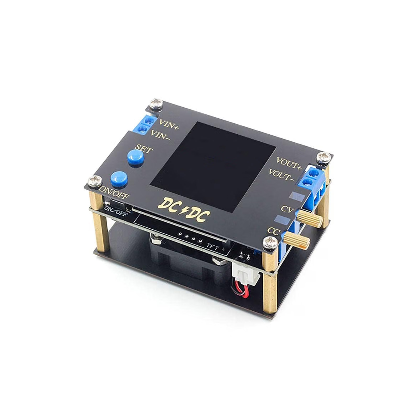 DC-DC Boost/Buck Converter CC/CV 0,5-30V 3A 35W – Automatisches Spannungsregler-Modul