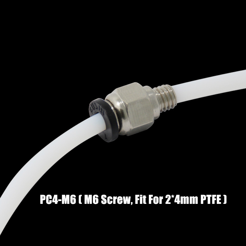 PC4-M6 Bowden Schnellverbinder Straight-through