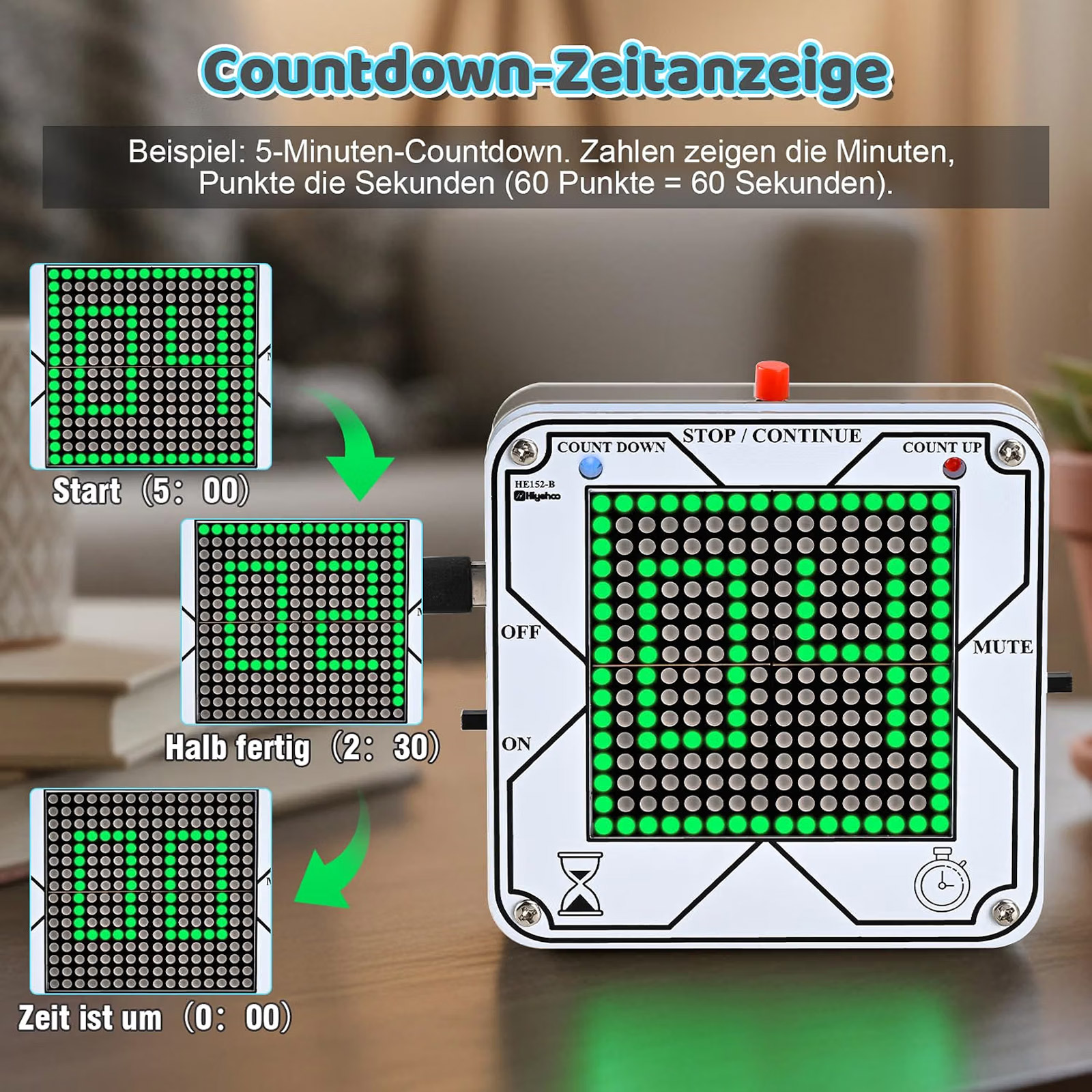 Bausatz Digital Timer Bausatz – Countdown & Stoppuhr