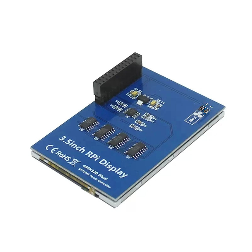 3,5" Touch Screen TFT LCD mit Gehäuse für Raspberry
