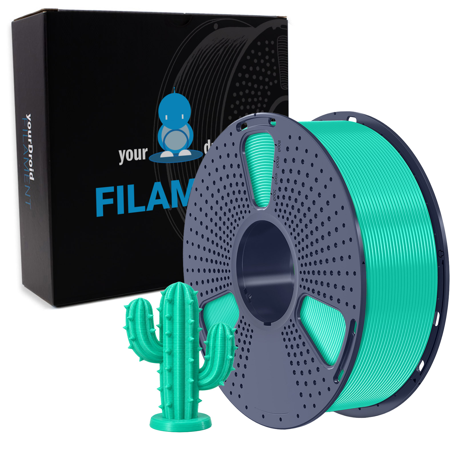 yourDroid PLA PLUS Filament Grasgrün 1.75mm 1kg