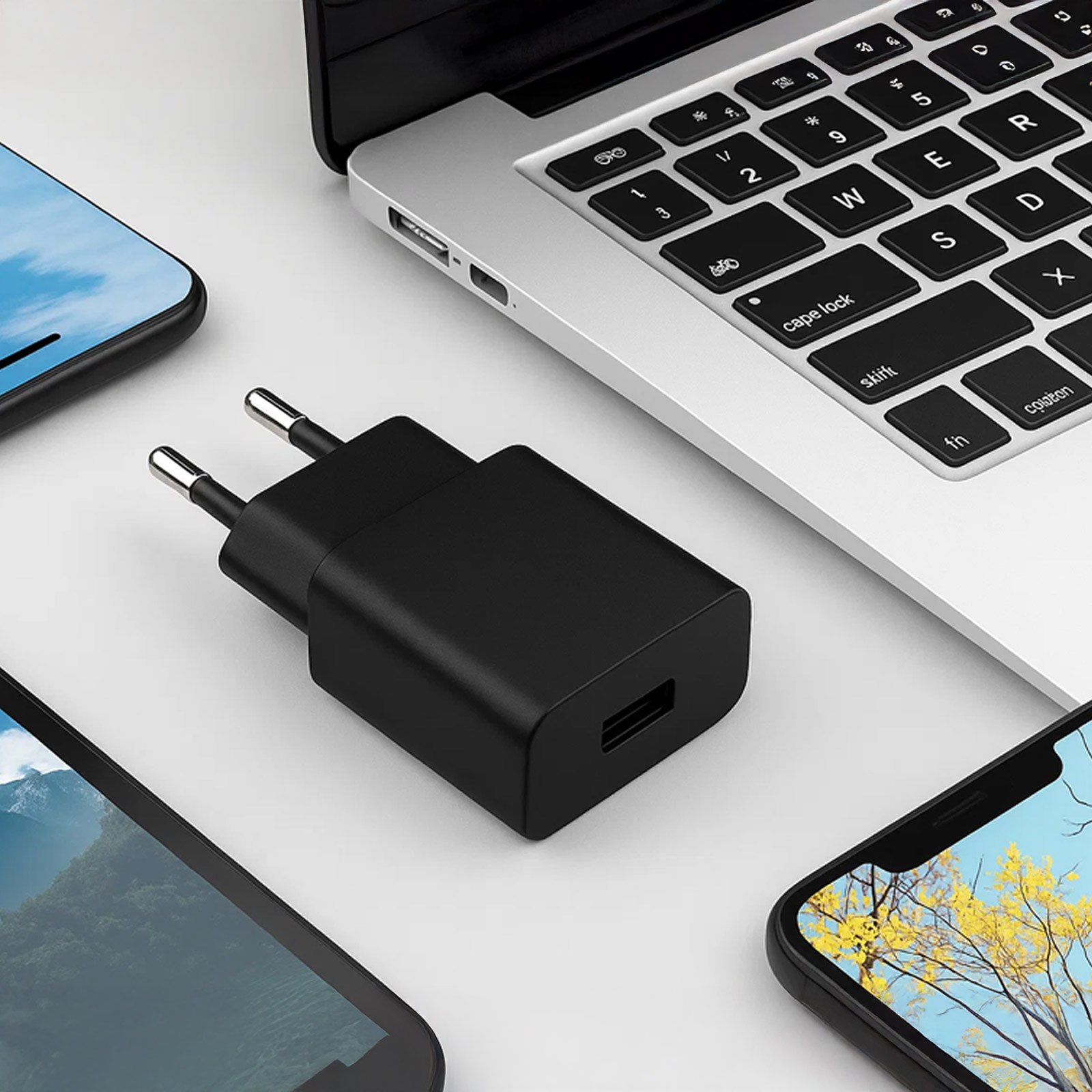 USB Netzteil Ladegerät 5V 2A Schwarz