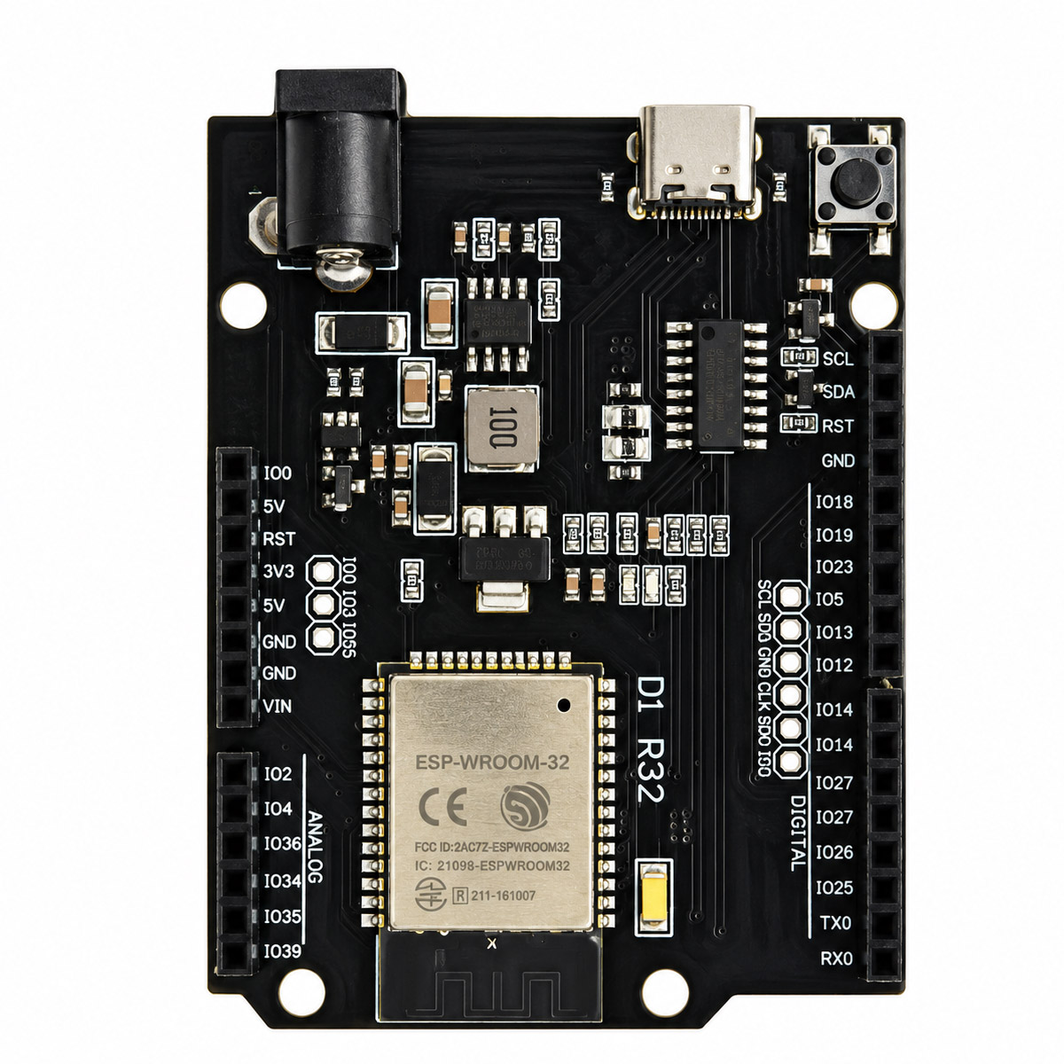 ESP32 D1 UNO R3 USB-C Entwicklungsboard