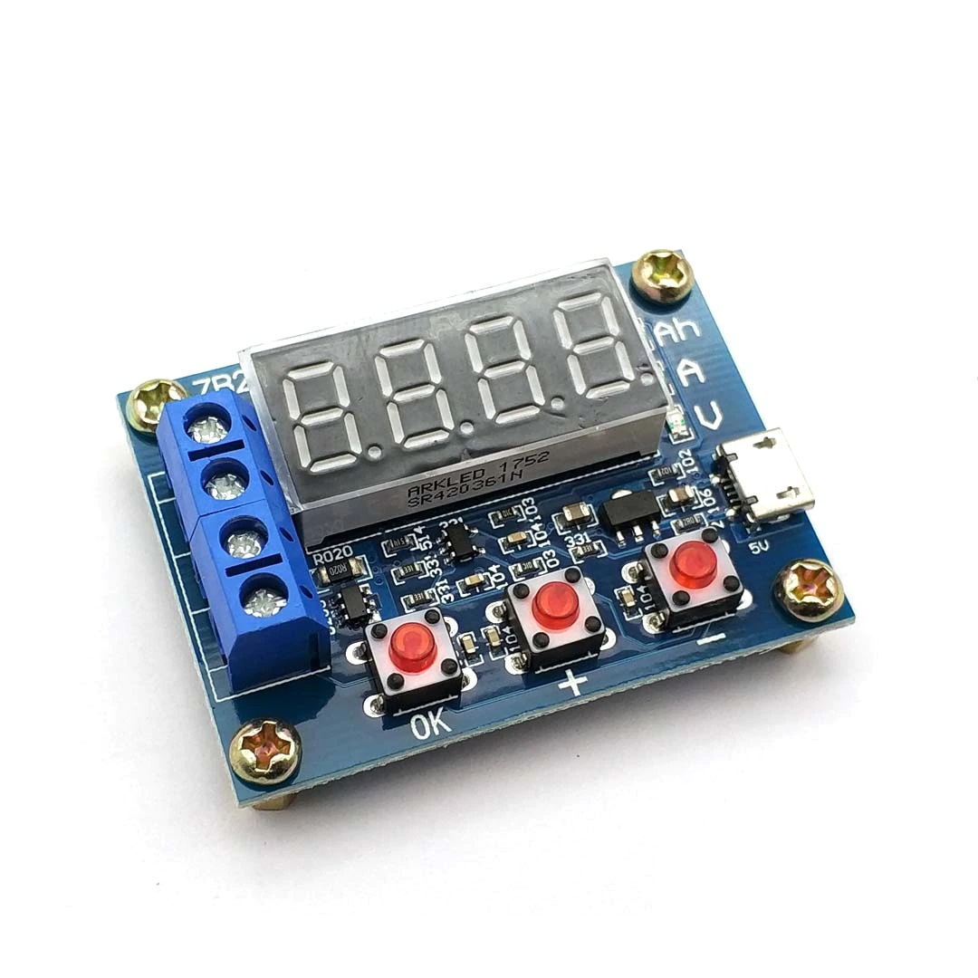 Batterietester ZB2L3 Li-ion/Lithium/Blei Akku Kapazitätstester Voltmeter