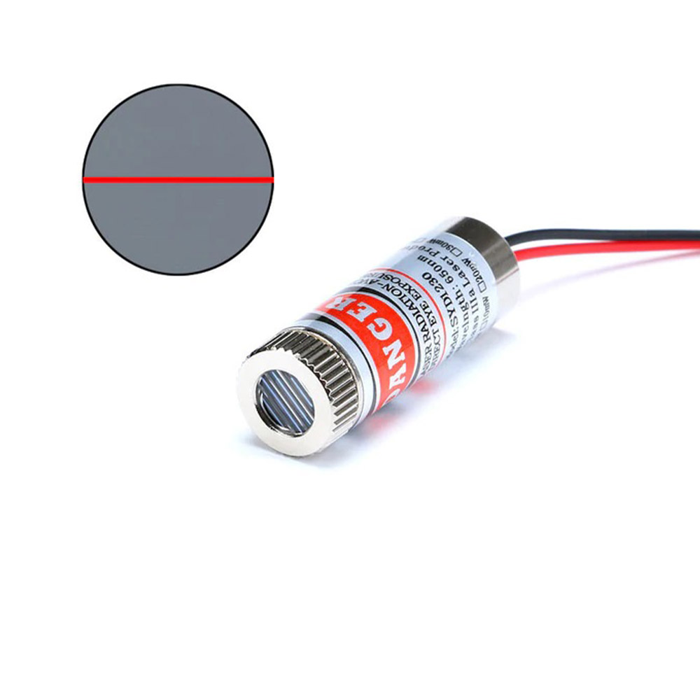 Lasermodul Linie, 5mW 650nmLasermodul Linie, 5mW 650nm