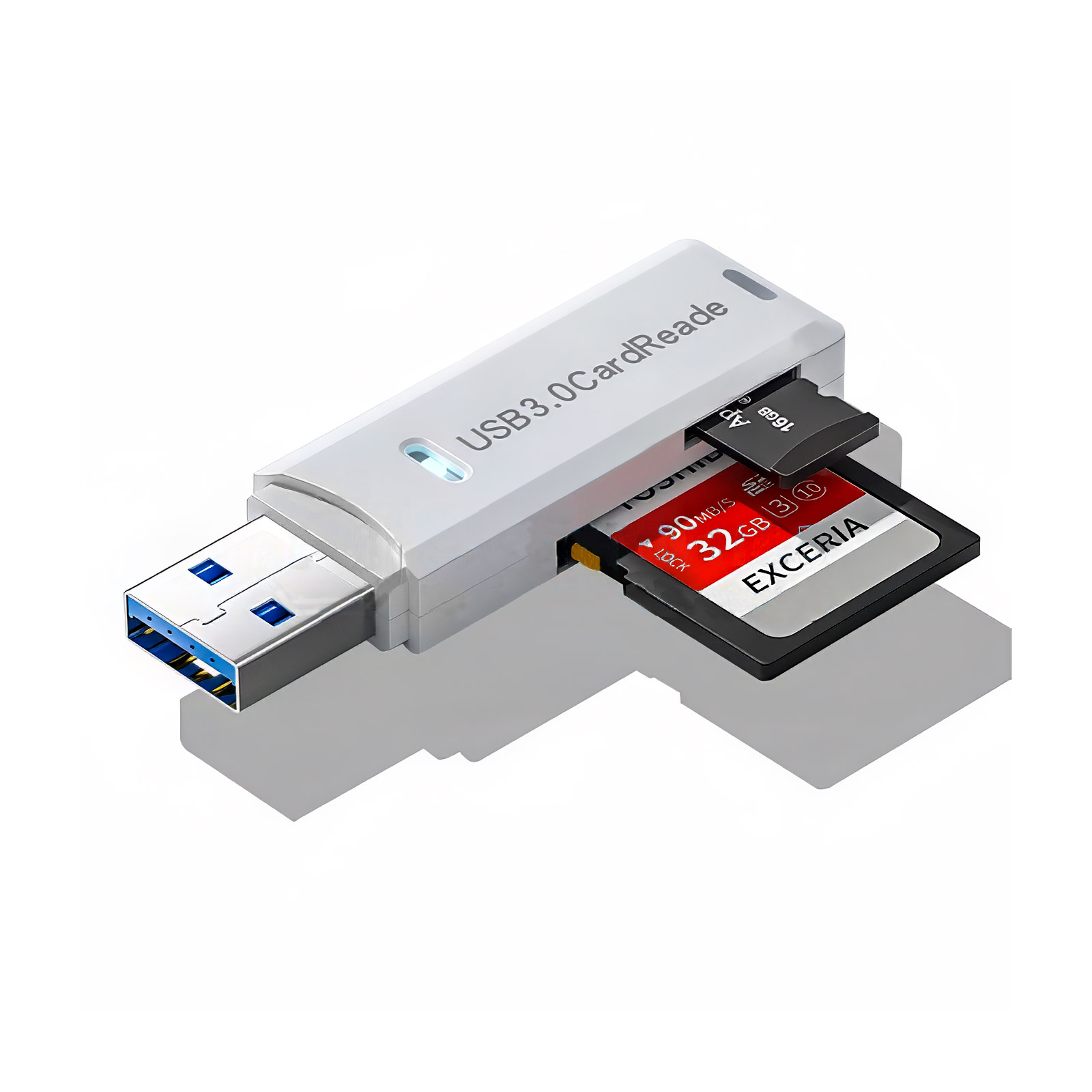 USB-C MicroSD/SD-Kartenleser