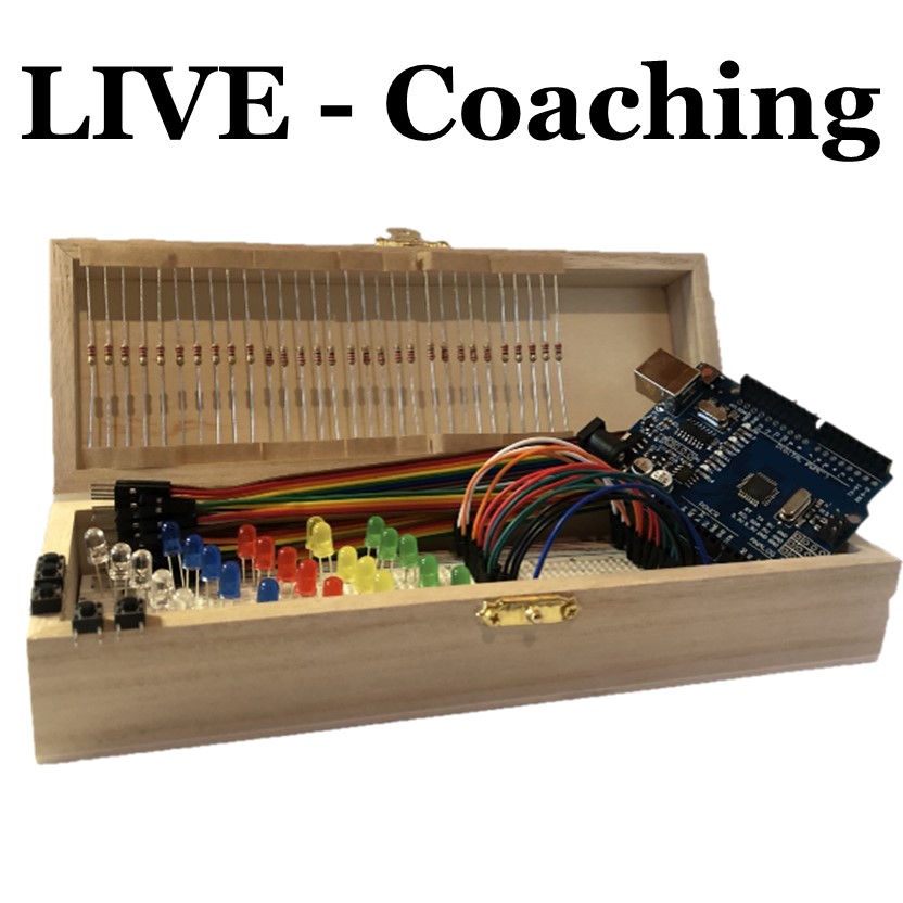 Kurspaket 1 - Starterkurs für Arduino Live-Coaching