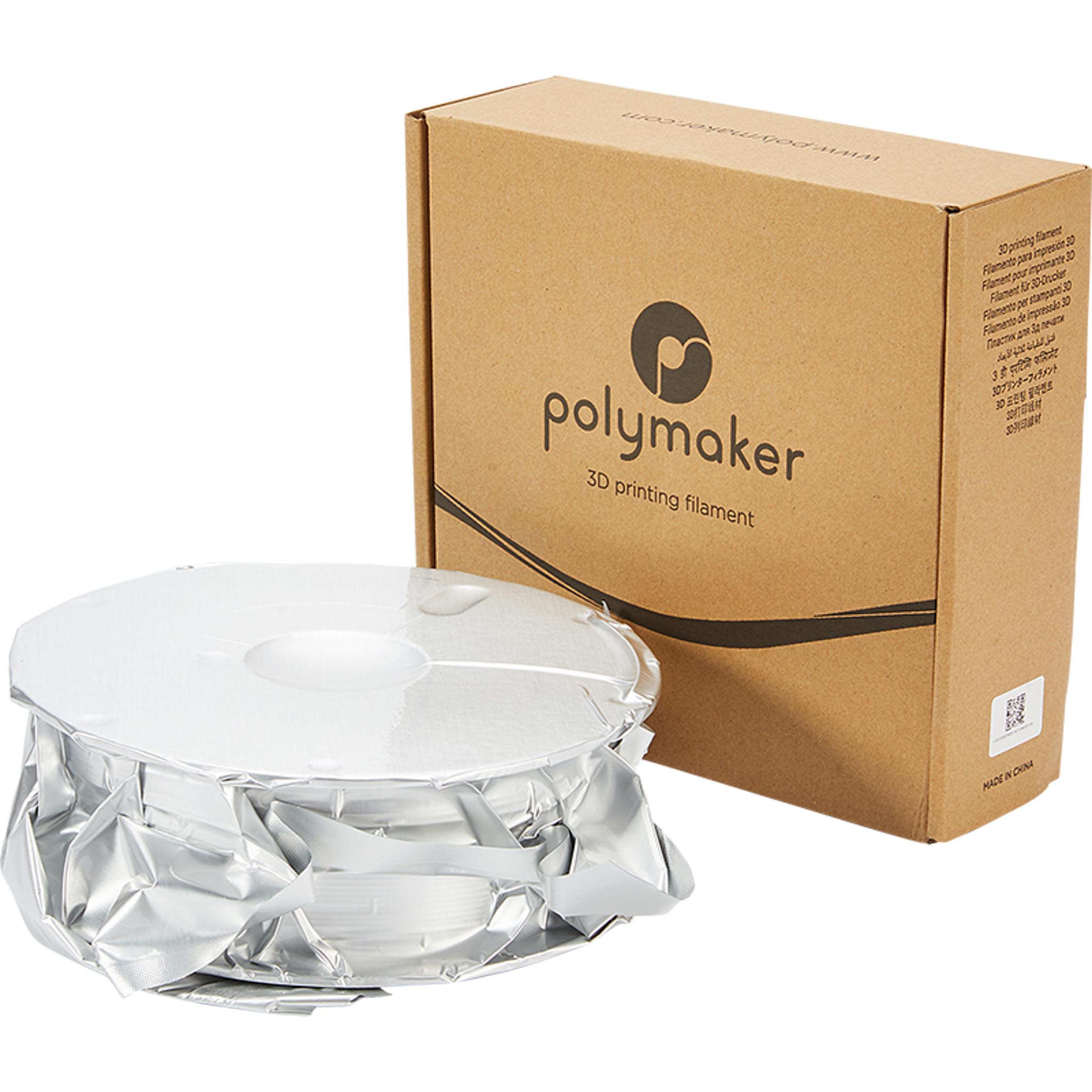 Polymaker PolyLite PETG Filament Rot 1.75mm 1kg