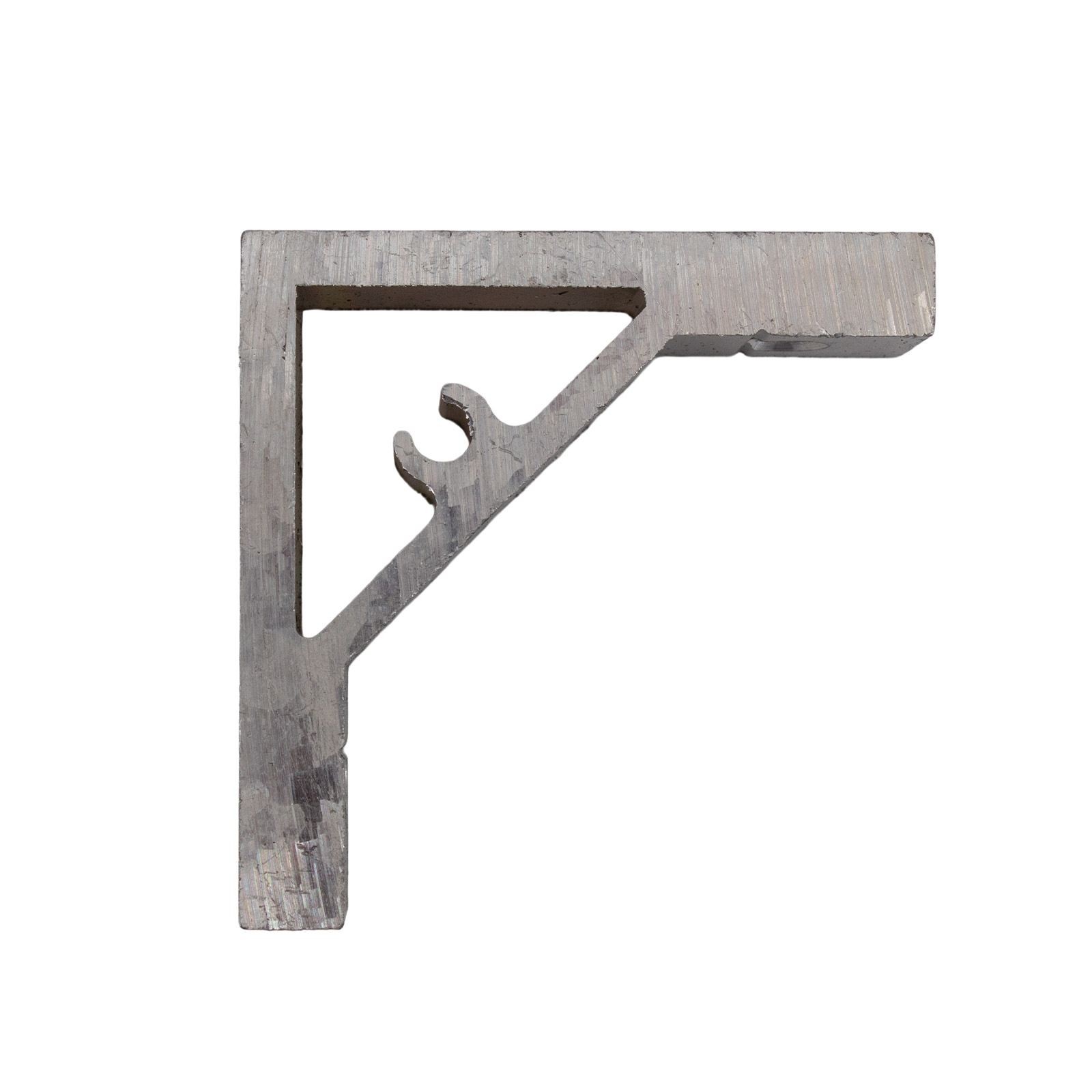 L-Winkel 90° für Aluminiumprofile 2020 Silber