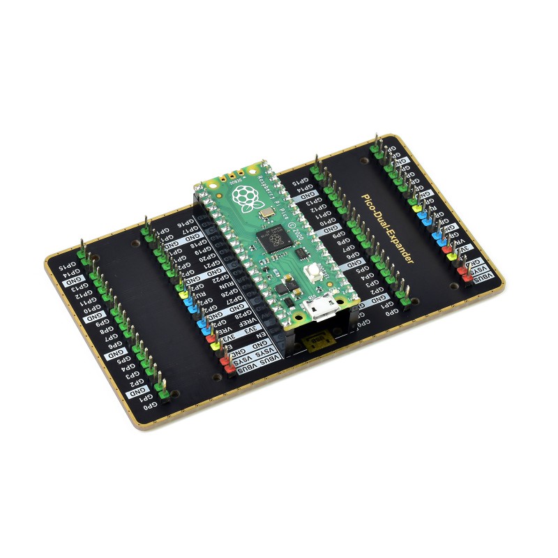 Waveshare Dual GPIO Expander für Raspberry Pi Pico