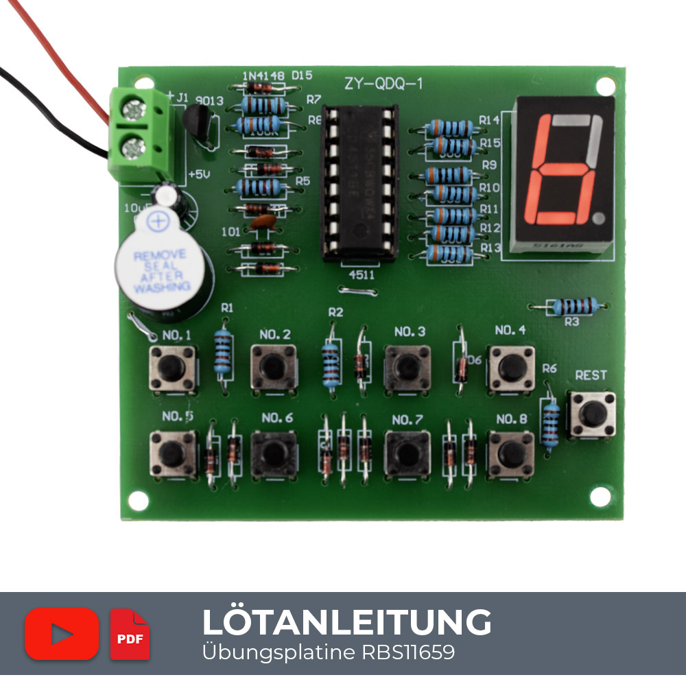 Lötanleitung Übungsplatine
