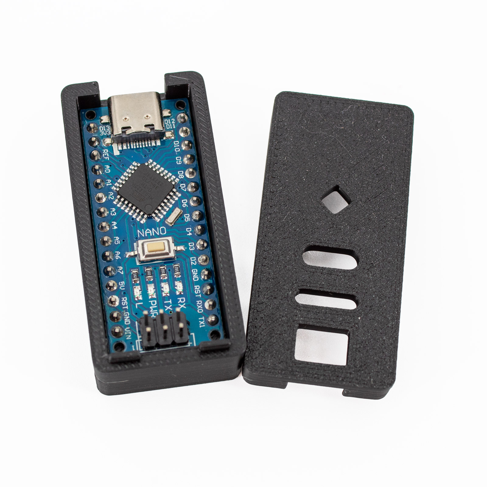 Nano Mega328P V3.0 Board USB-C CH340G Gehäuse
