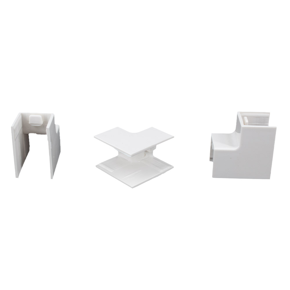 10x yourDroid Kabelkanal Innenwinkel 16x16 weiss