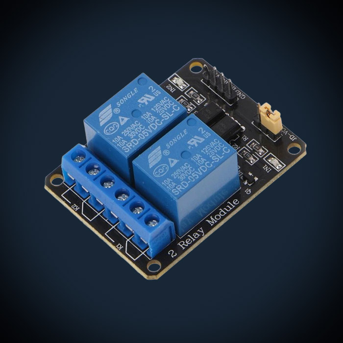 2 Kanal Relais 5V mit Arduino ansteuern