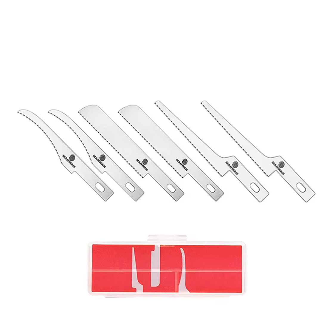 Mini Sägeblätter Set 6-teilig für Modellbau und Elektronik