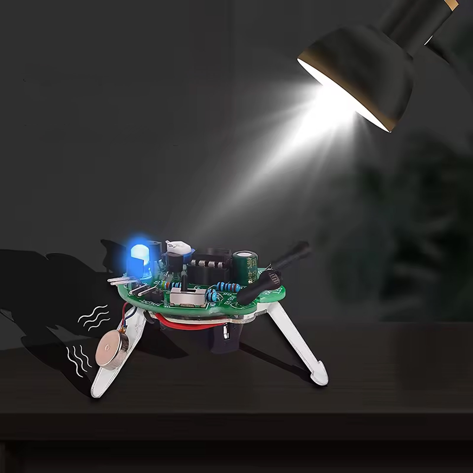 Bausatz: Lichtempfindlicher Roboter