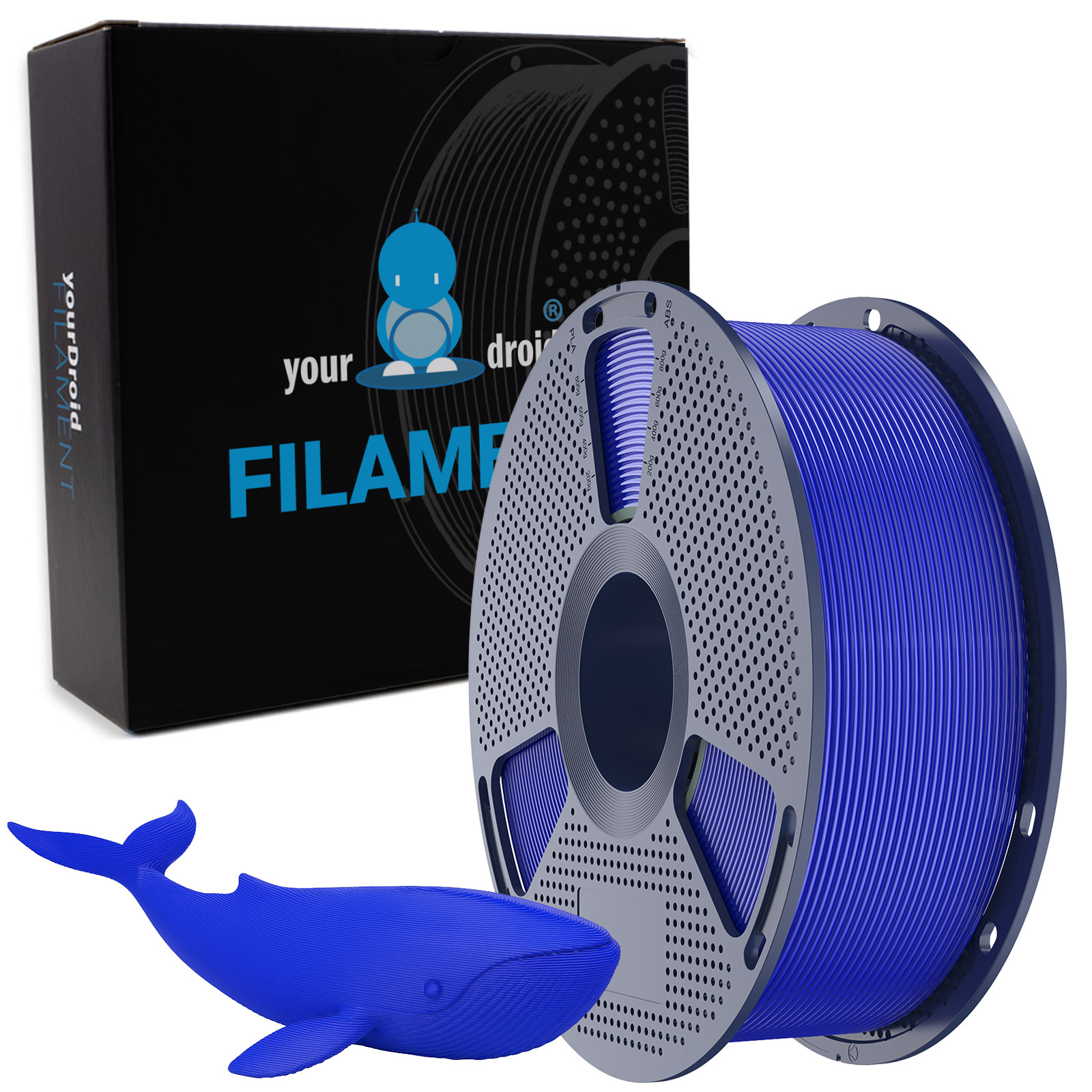 yourDroid PLA+ Filament Kobaltblau 1.75mm 1kg
