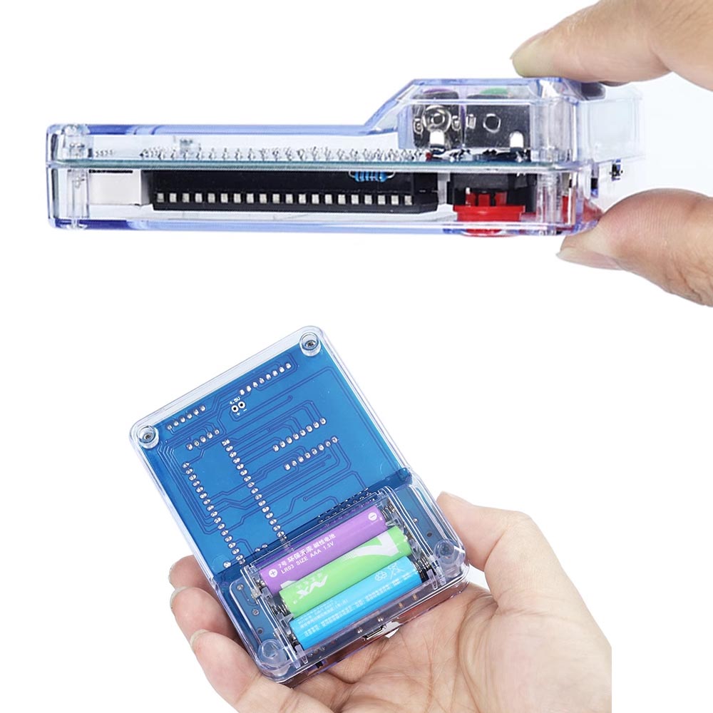 Bausatz Mini Retro Handheld Konsole zum Löten (Rot)