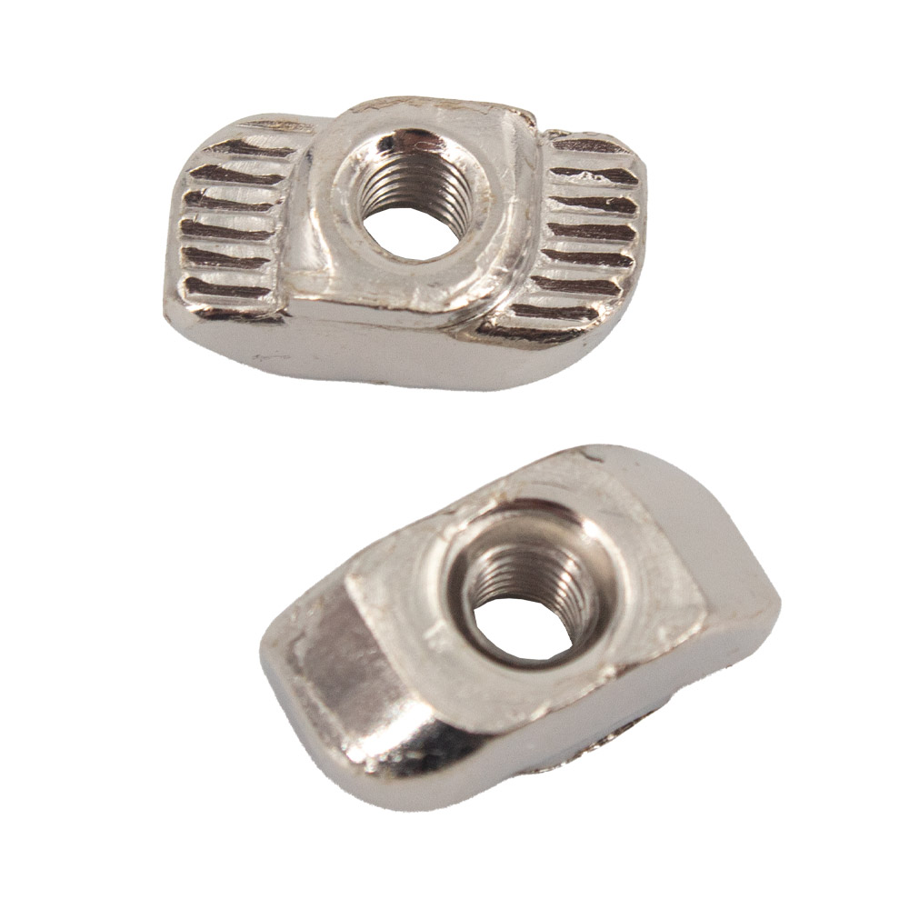 50x M5 Hammermutter T-Schlitz Nut 8