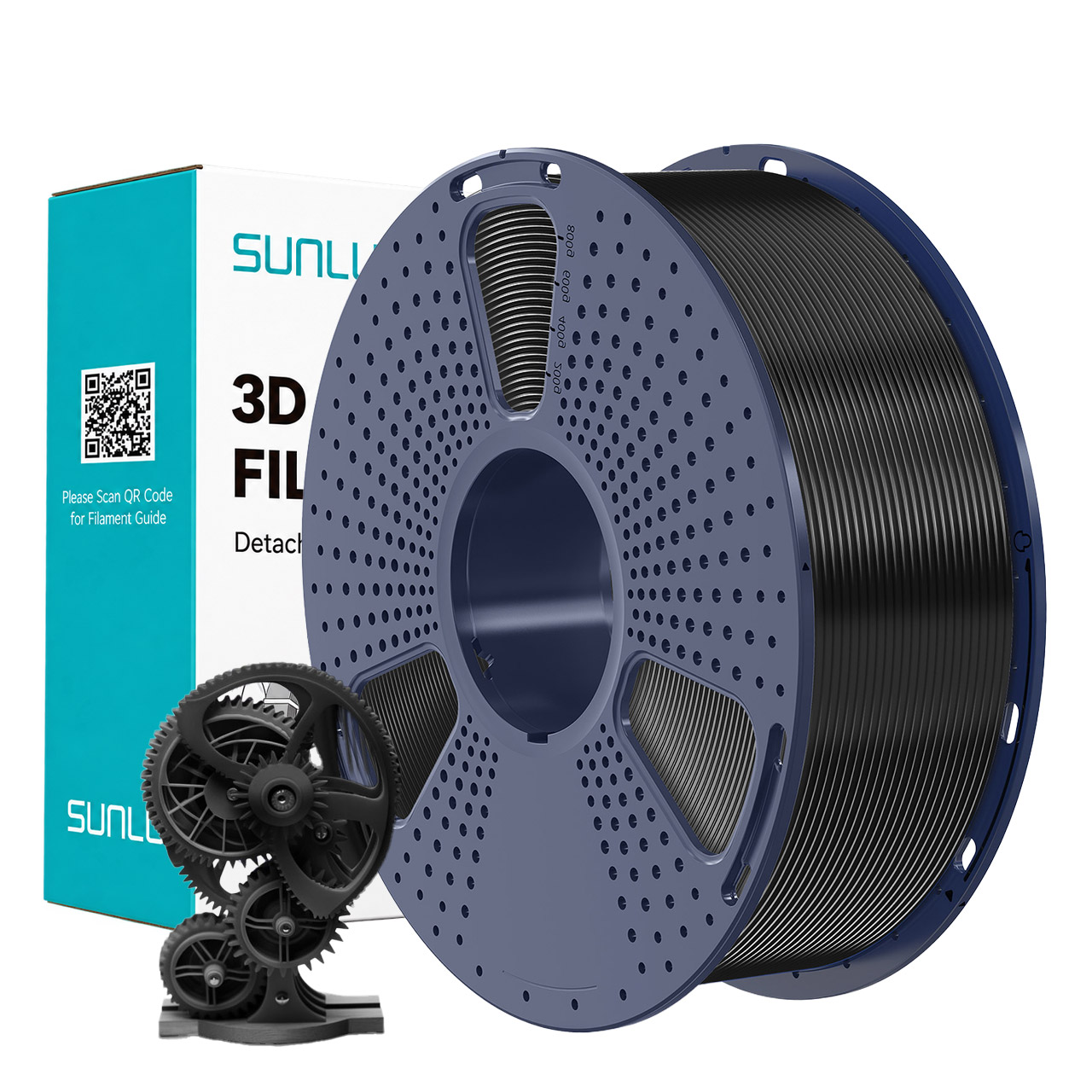 Sunlu ABS Filament Black 1.75mm 1kg