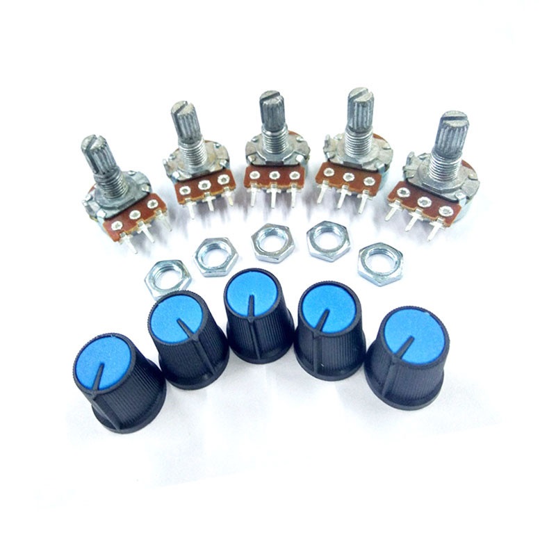 Potentiometer Sortiment 1K-1M (9 Stück)