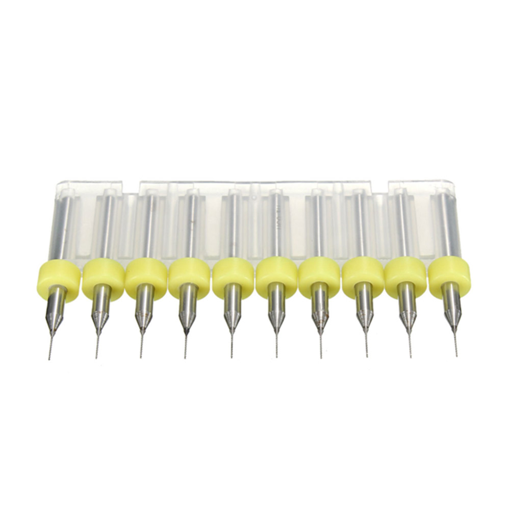 10x Mini Bohrer 0.3 mm für PCB SMT CNC Dremel Proxxon Gravur Fräse