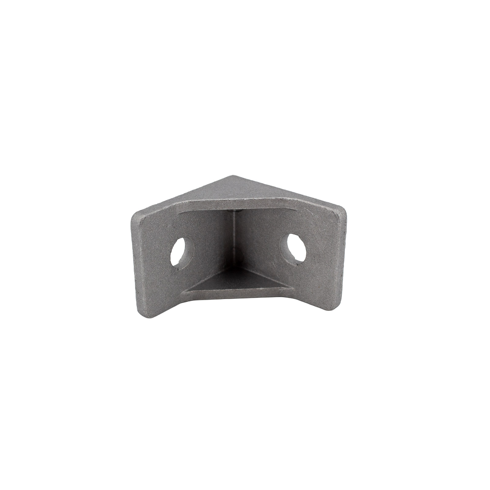 Winkel 3038 Silber für Aluminiumprofile mit Nutführung