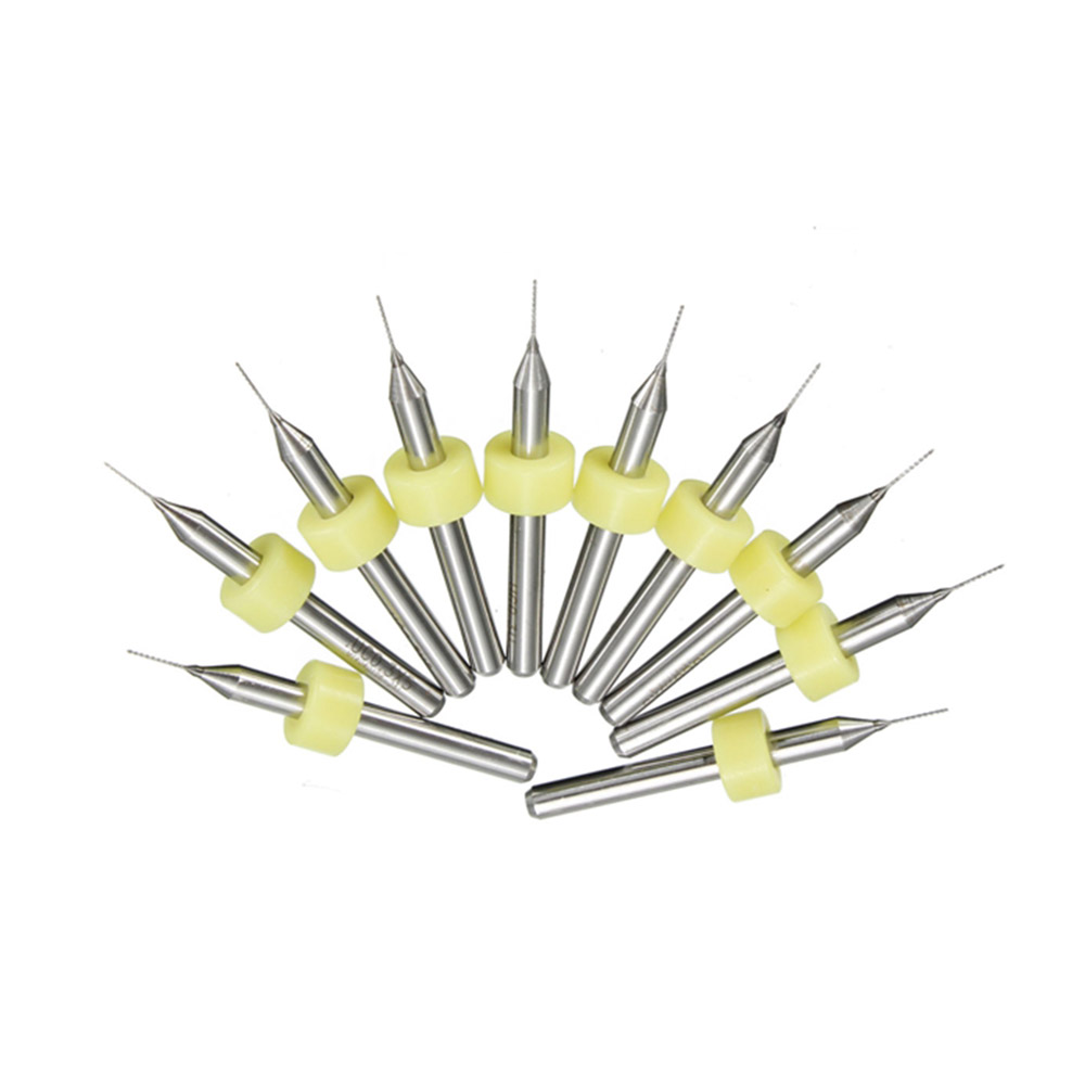 10x Mini Bohrer 0.5 mm für PCB SMT CNC Dremel Proxxon Gravur Fräse