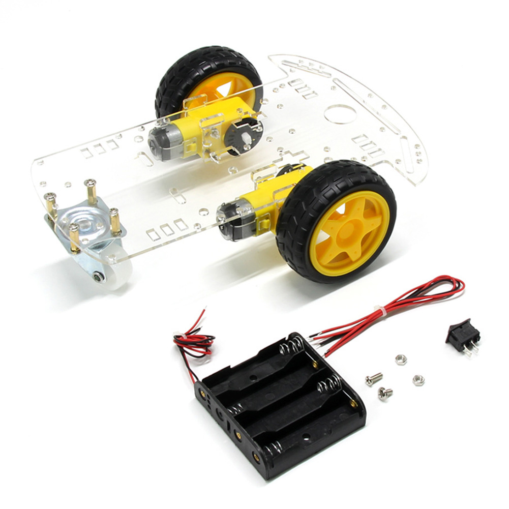 yourDroid 2WD Smart Car Chassis für DIY Roboter