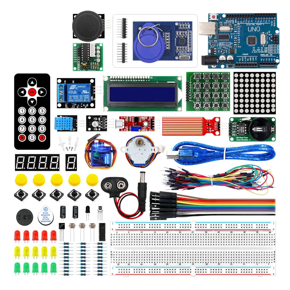 Starter Kit für Arduino UNO R3 RFID in Kunststoffbox