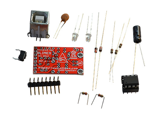 Olimex Olimexino-85 Bausatz Arduino kompatibler DIY Microcontroller