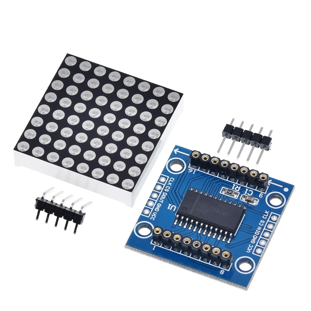 Max7219 LED Matrix Modul 8x8 Grün