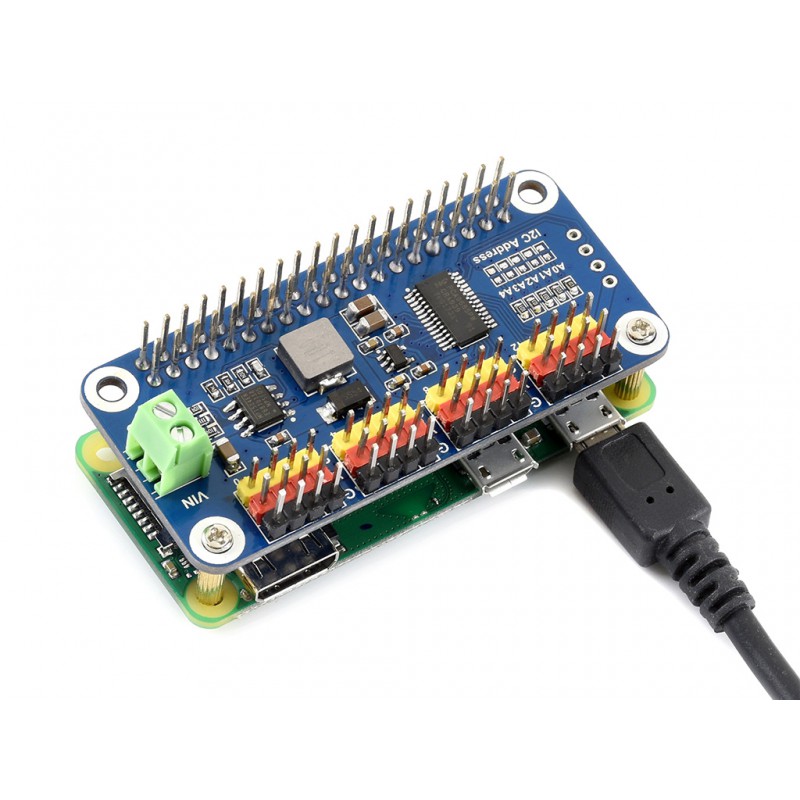 Servo Driver Hat für Raspberry Pi 16 Kanäle 12-bit, I2C