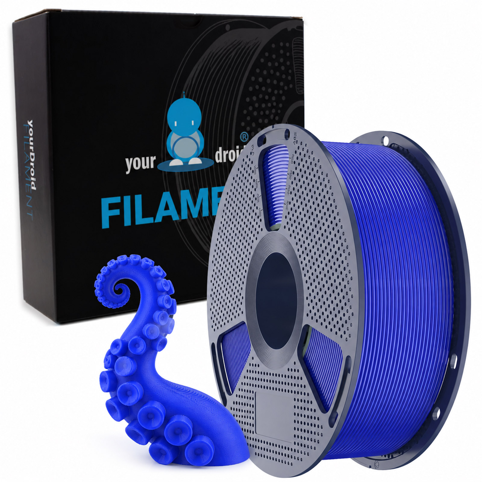 yourDroid PLA+ Filament Kobaltblau 1.75mm 1kg