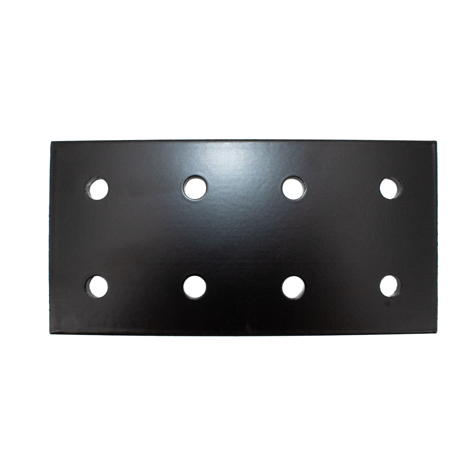 Montageplatte 8080-8 für Aluminiumprofile Schwarz